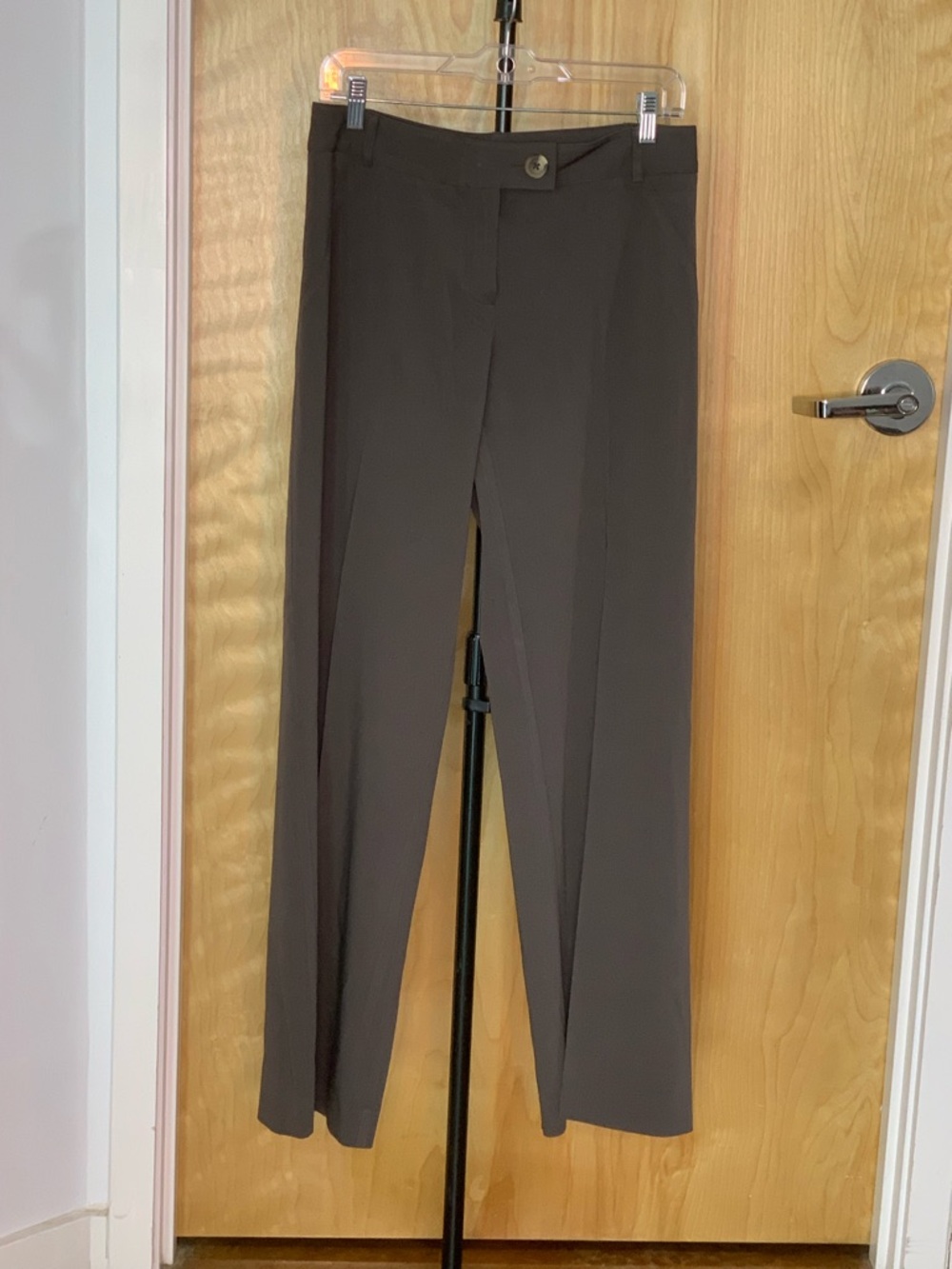 Cabi Lauren Wide Leg Dress Pants in Taupe